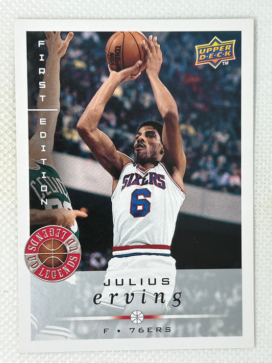 2008-09 Upper Deck First Edition #218 Julius Erving Philadelphia 76ers