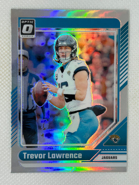 2024 Donruss Optic Silver Prizm Parallel Trevor Lawrence #88 Jacksonville Jaguars