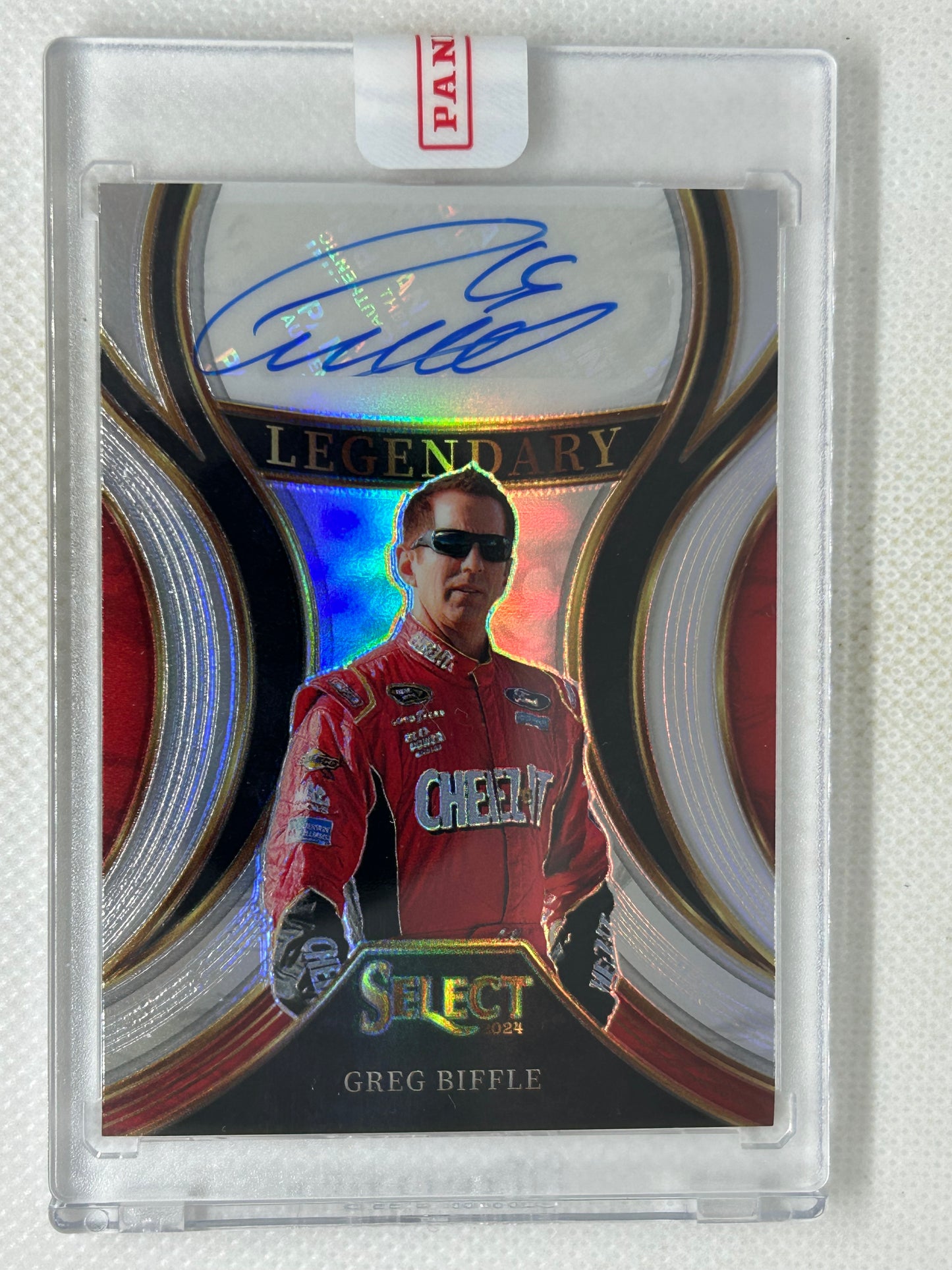 2024 Panini Select Silver Legendary Redemption Autograph Greg Biffle #LS-GBF