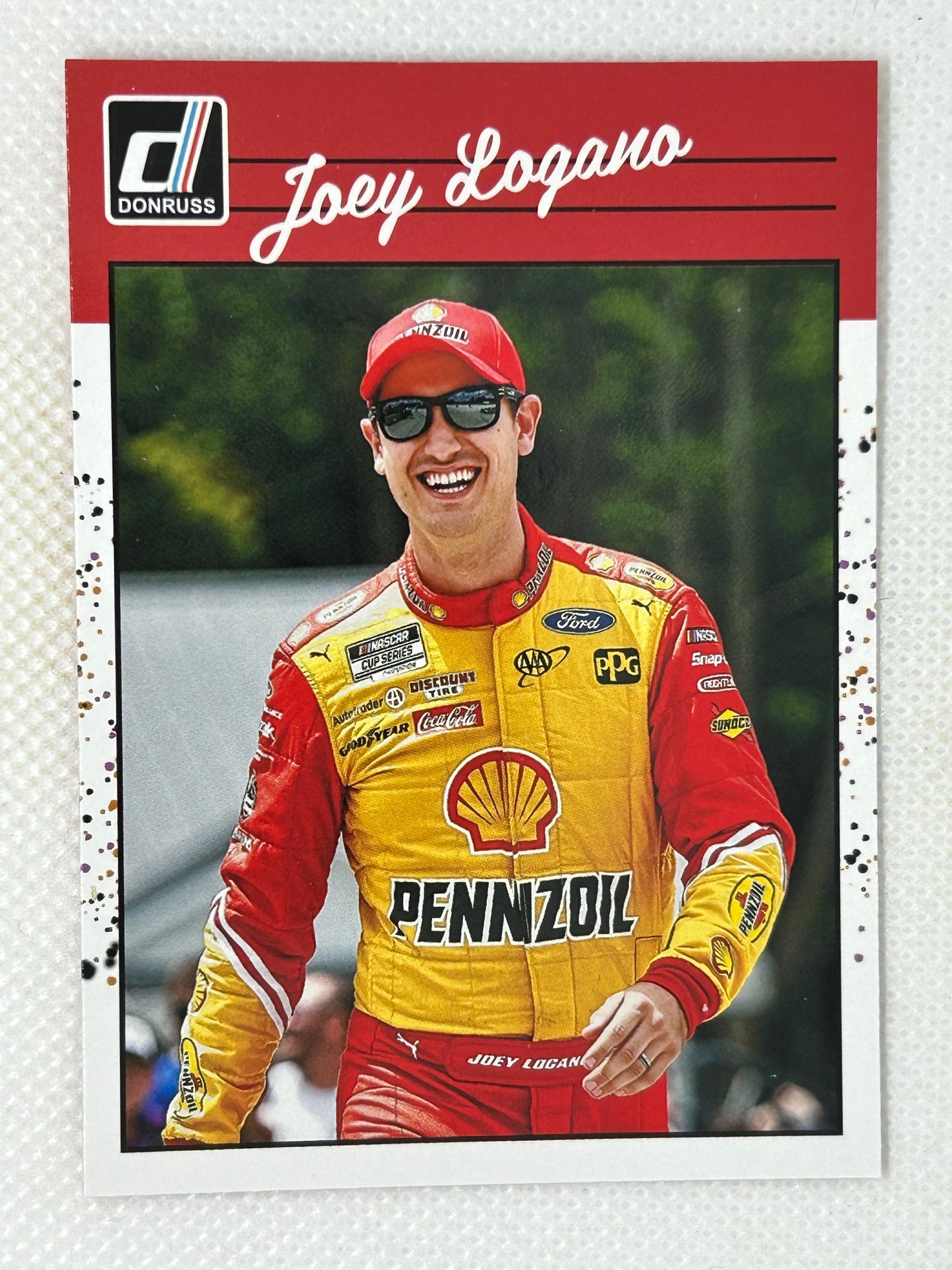 2023 Panini Donruss NASCAR Racing Retro 1990 Joey Logano #128