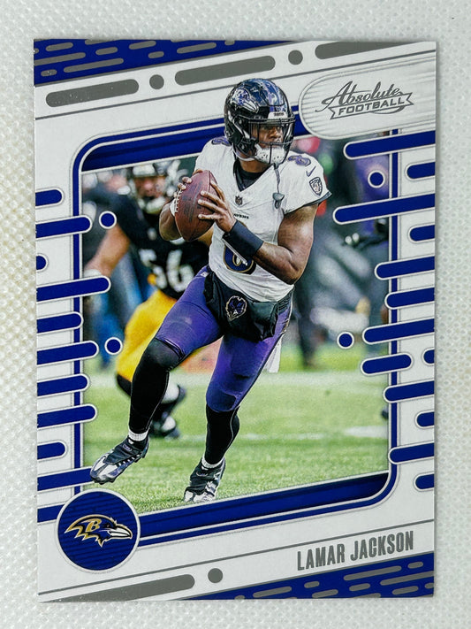 2024 Panini Absolute Lamar Jackson #9 Baltimore Ravens