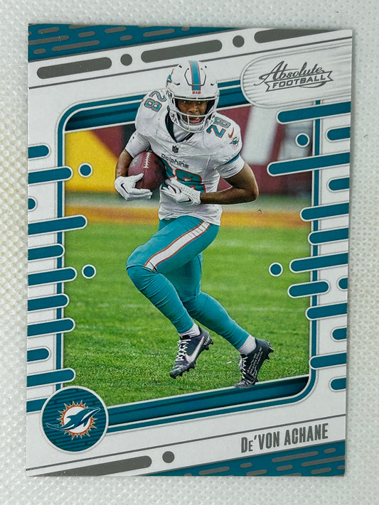 2024 Panini Absolute De'Vone Achane #67 Miami Dolphins