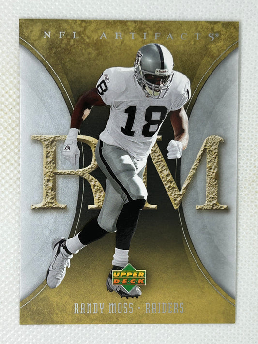 2007 Upper Deck Artifacts Football #75 Randy Moss Oakland Raiders