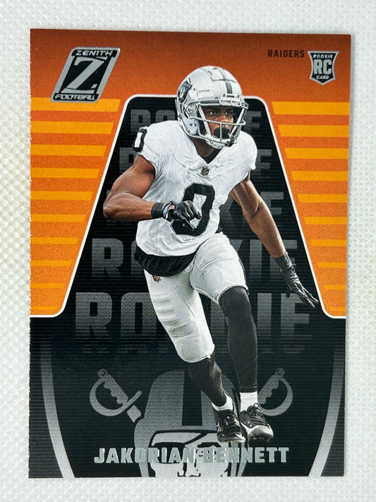 2023 Panini Zenith Rookie Card Jakorian Bennett #147 Las Vegas Raiders