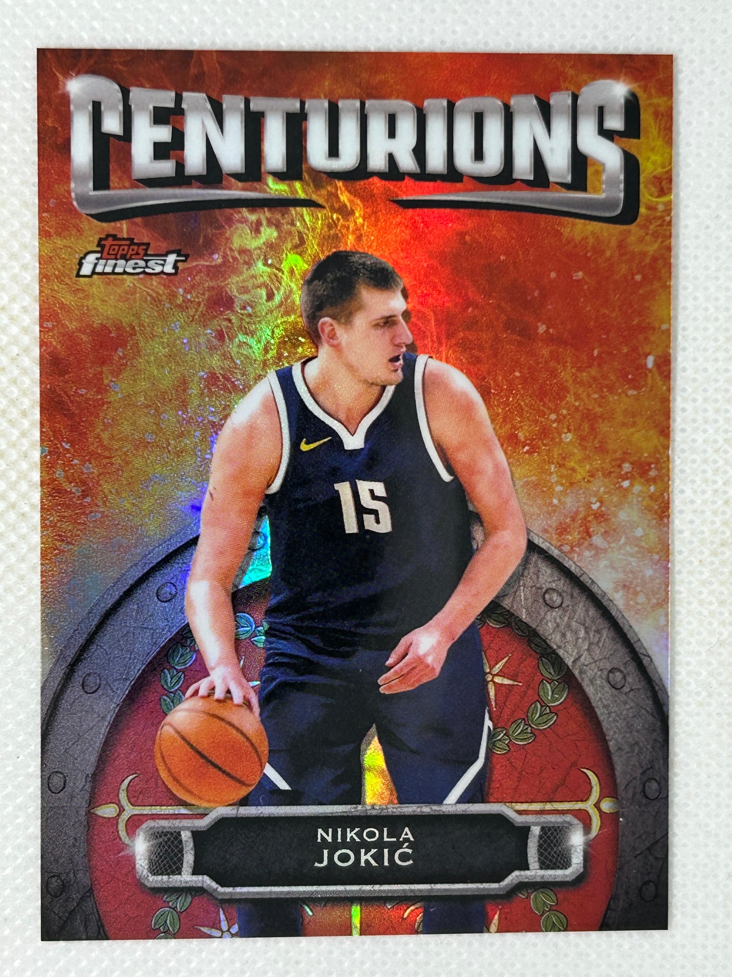 2024-25 Topps Finest Centurions #C-6 Nikola Jokic Denver Nuggets Case Hit