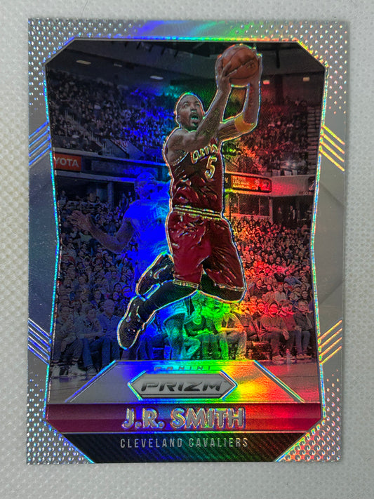 2015-16 Panini Prizm Silver Prizm #155 J.R. Smith Cleveland Cavaliers