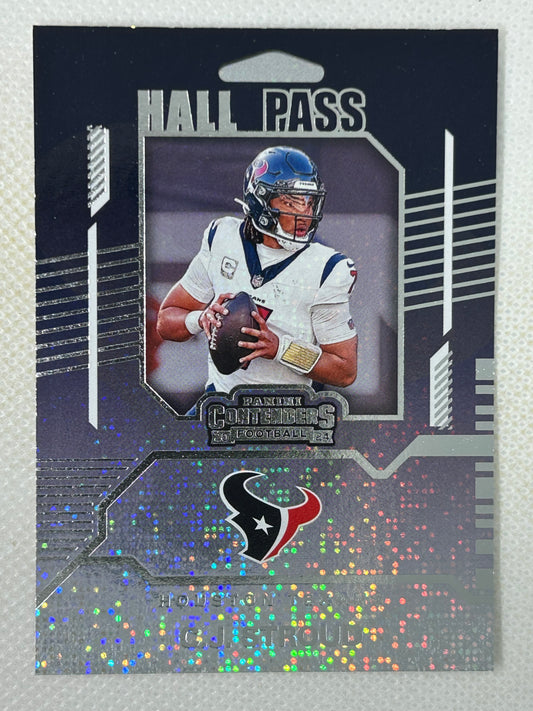 2024 Panini Contenders Hall Pass Sparkle #6 CJ Stroud Houston Texans