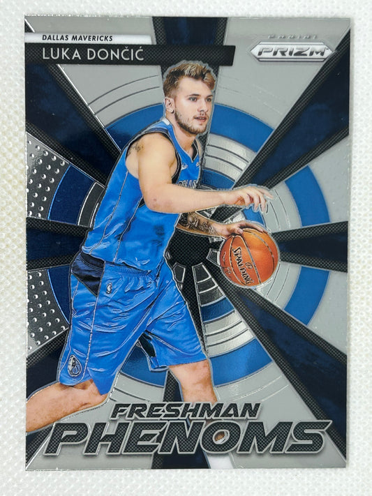 2018-19 Panini Prizm Freshman Phenoms #23 Rookie Card Luka Dončić Dallas Mavericks