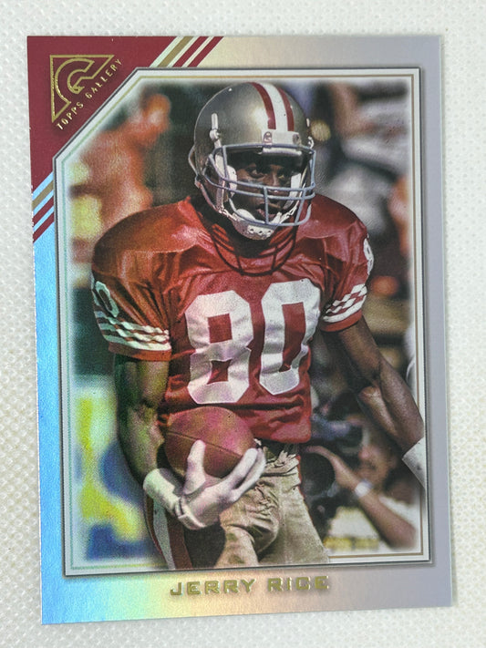 2023 Topps Composite Jerry Rice Gallery Silver Holo #391 San Francisco 49ers
