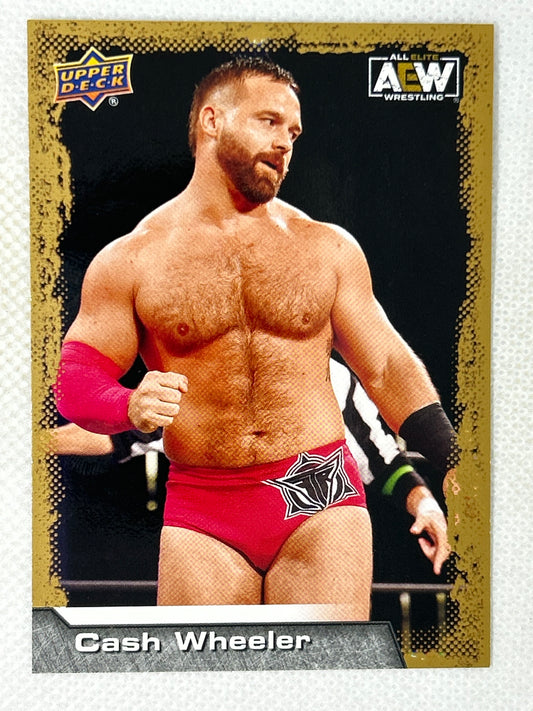2022 Upper Deck AEW All Elite Wrestling Gold Cash Wheeler #44