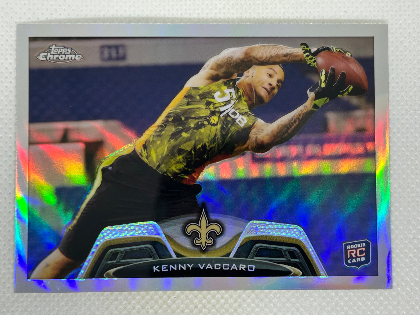 2013 Topps Chrome Refractors Kenny Vaccaro Rookie #86 New Orleans Saints
