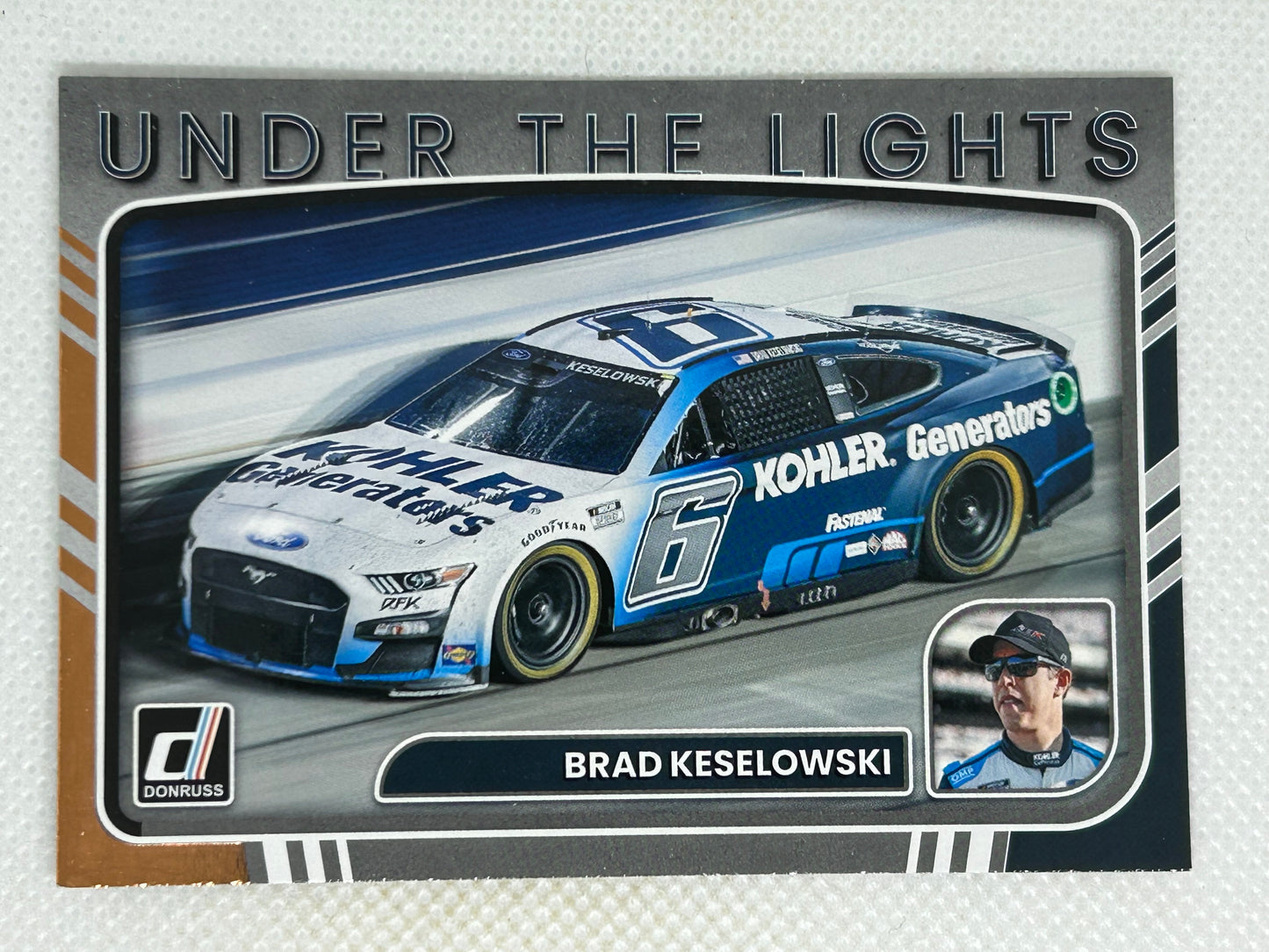 2023 Panini Donruss NASCAR Bronze Under the Lights #UL4 Brad Keselowski