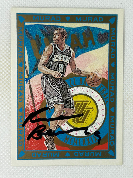 2008-09 Topps T51 Murad #30 Ronnie Brewer Utah Jazz Signed Card