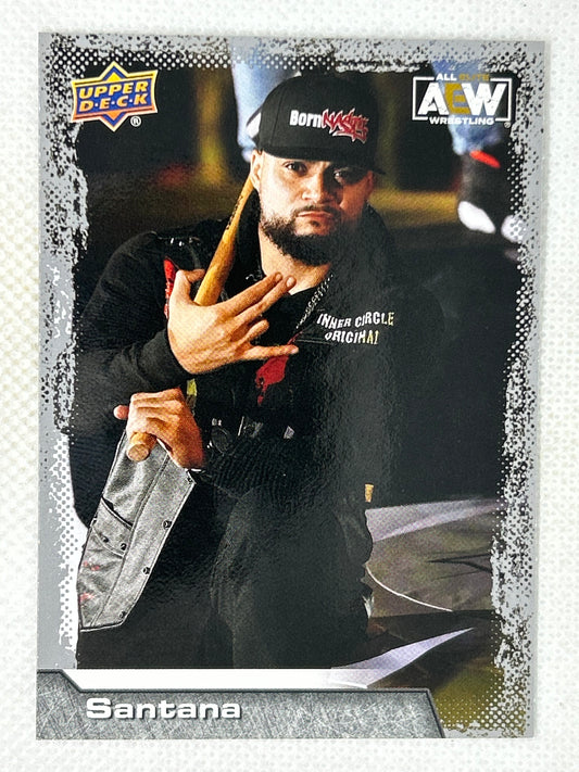 2022 Upper Deck AEW All Elite Wrestling Santana #22
