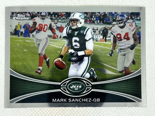 2012 Topps Chrome Mark Sanchez #119 New York Jets