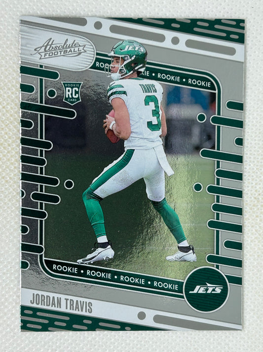 2024 Panini Absolute Rookie Jordan Travis #195 New York Jets