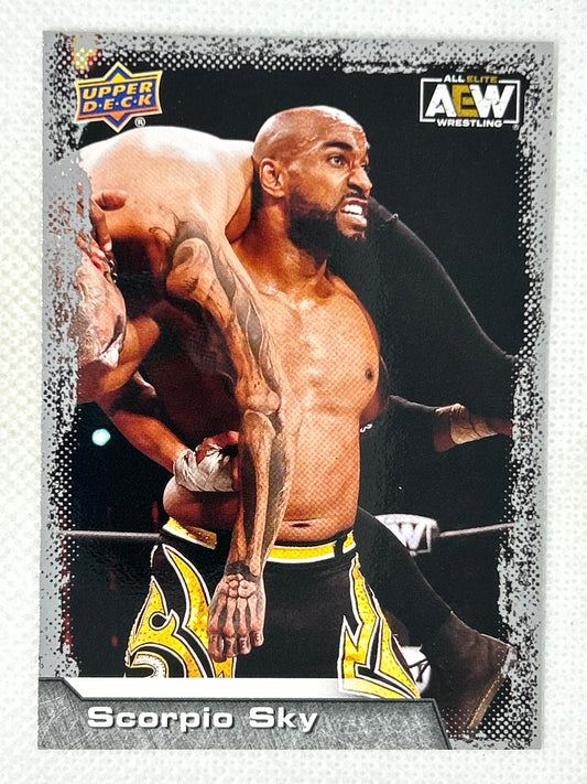 2022 Upper Deck AEW All Elite Wrestling #26 Scorpio Sky