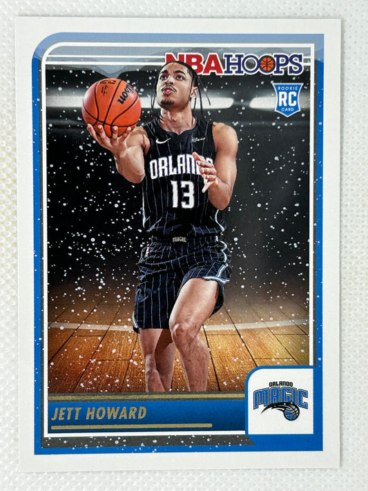 2023-24 Panini Hoops Winter Rookie Card Jett Howard #248 Orlando Magic