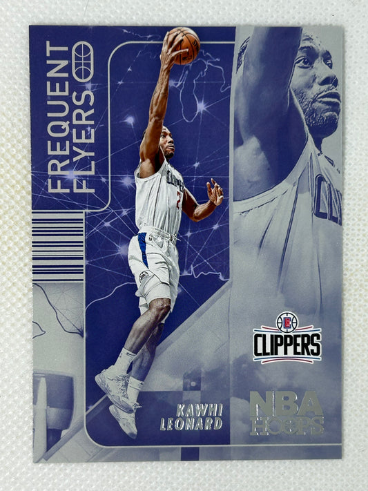 2022-23 Panini NBA Hoops Kawhi Leonard Frequent Flyers #12 Los Angeles Clippers
