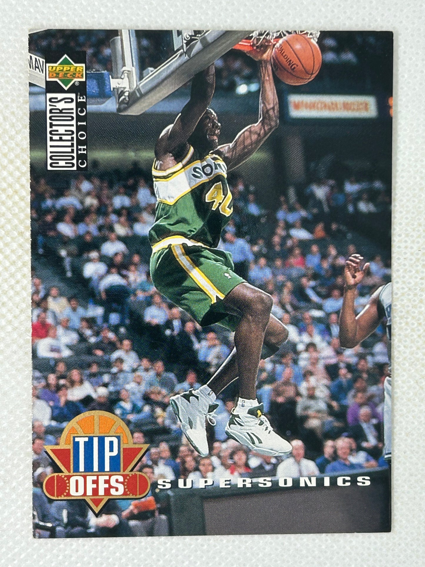 1994-95 Upper Deck Collector’s Choice Shawn Kemp #190 Seattle Supersonics