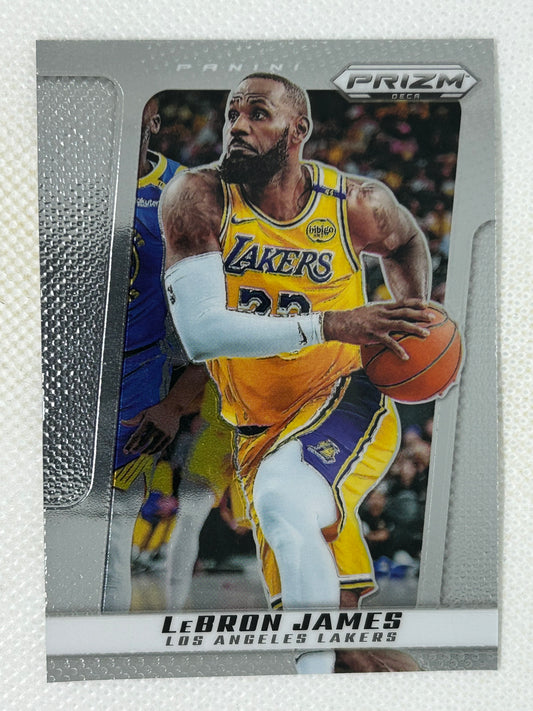 2024-25 Panini Prizm Deca #198 LeBron James Los Angeles Lakers