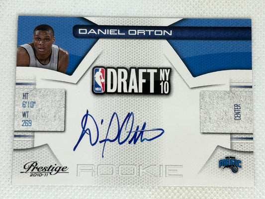 2010-11 Panini Prestige Draft Class Rookie Autograph #29 Daniel Orton /299 Orlando Magic