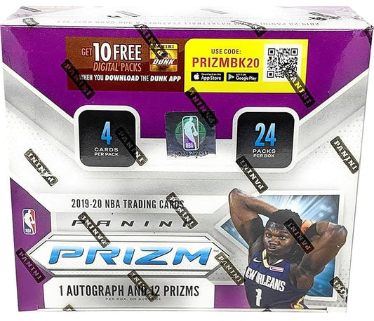 2019-20 Panini Prizm Basketball Retail Box