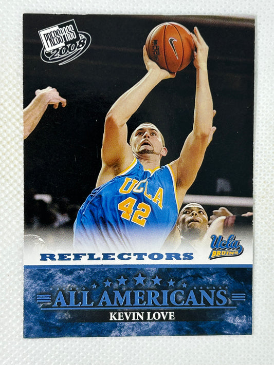 2008 Press Pass All Americans Reflectors Blue Rookie #48 Kevin Love UCLA Bruins