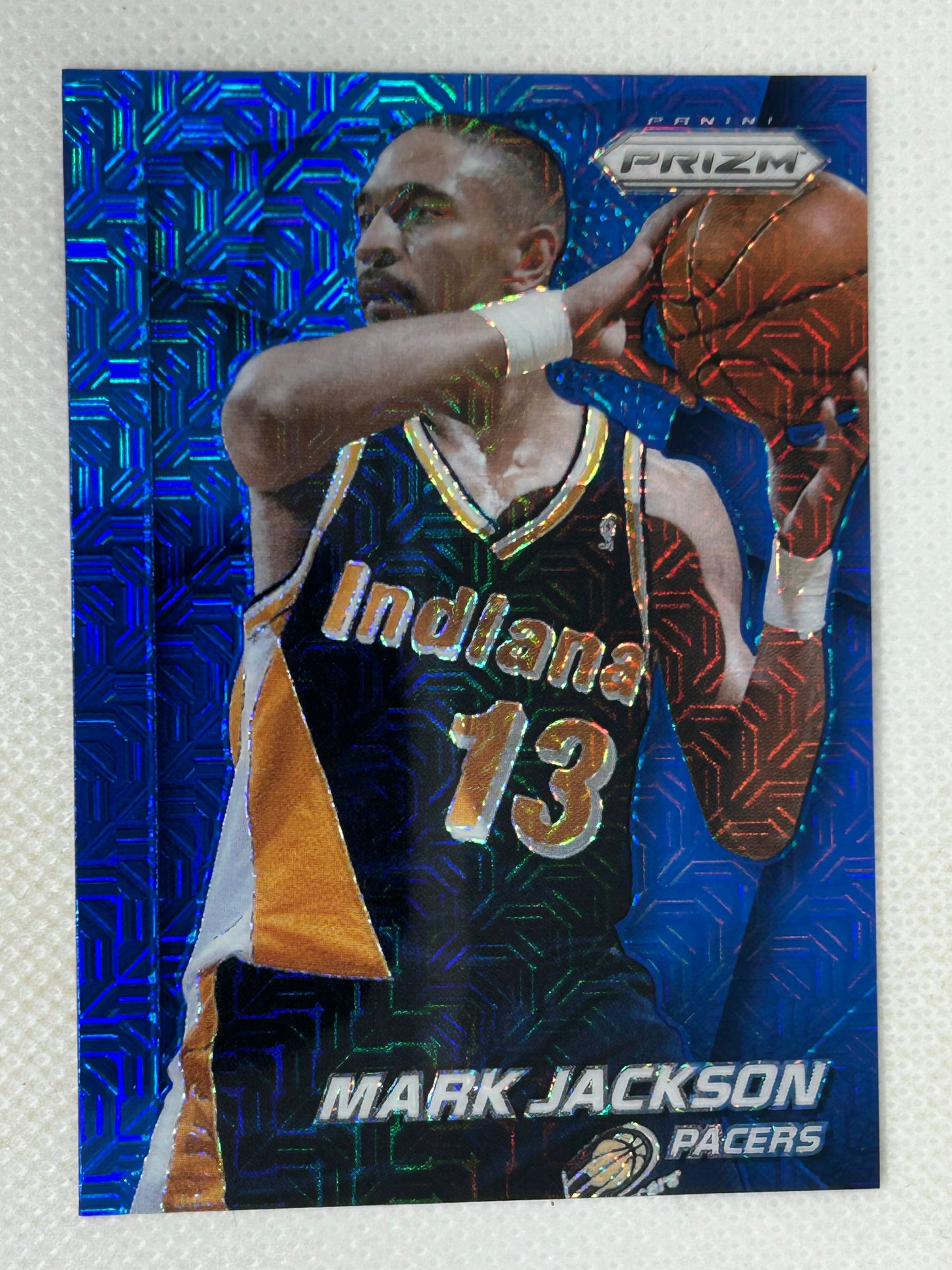 2014-15 Panini Prizm Blue Mojo #204 Mark Jackson Indiana Pacers