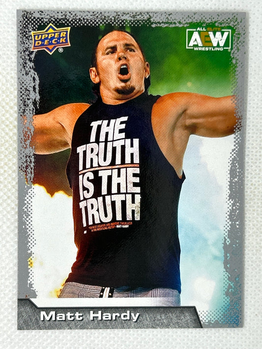 2022 Upper Deck AEW All Elite Wrestling Matt Hardy #41