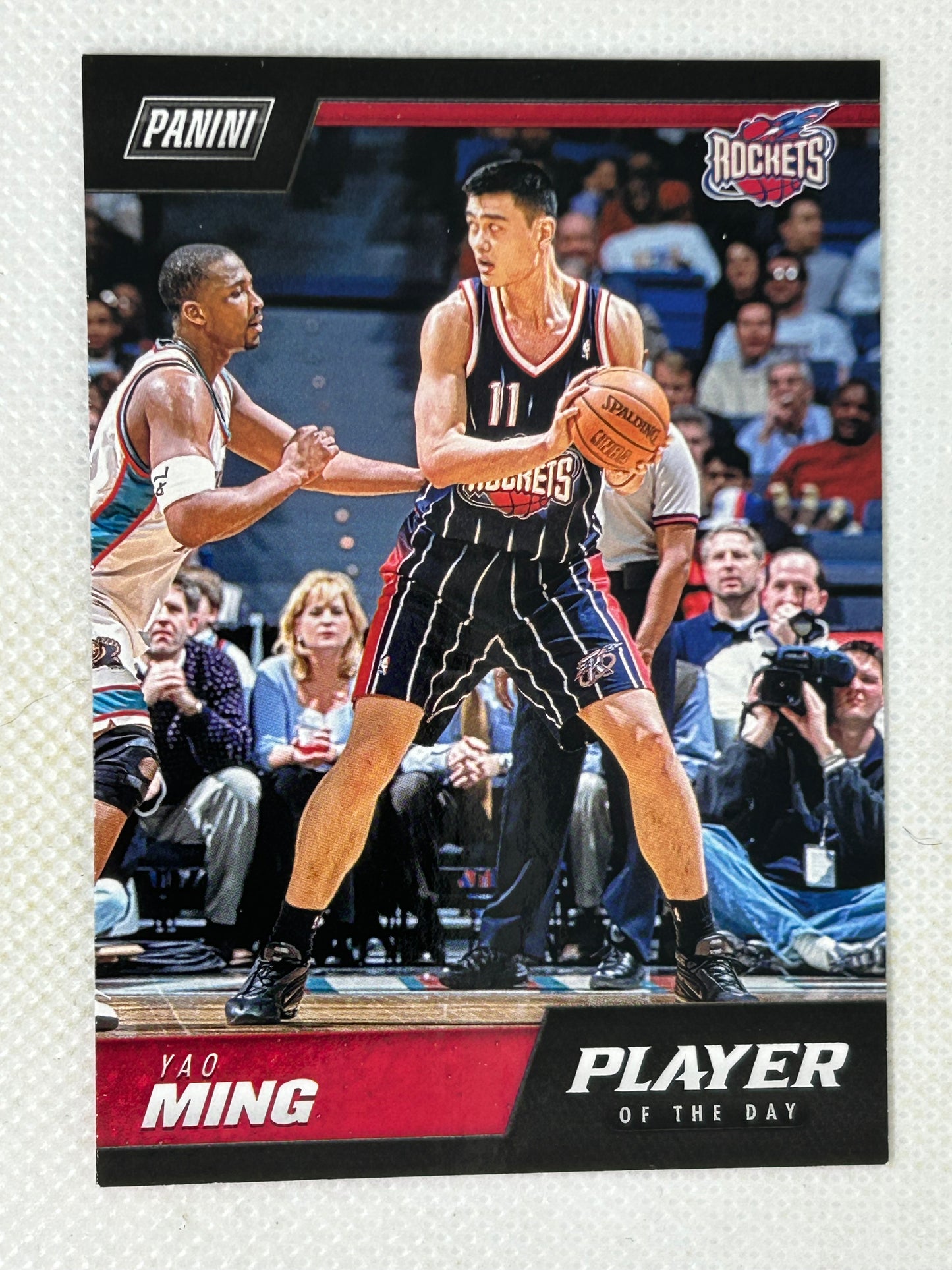 2018-19 Panini Player of the Day Legends Yao Ming #LEG1 Houston Rockets