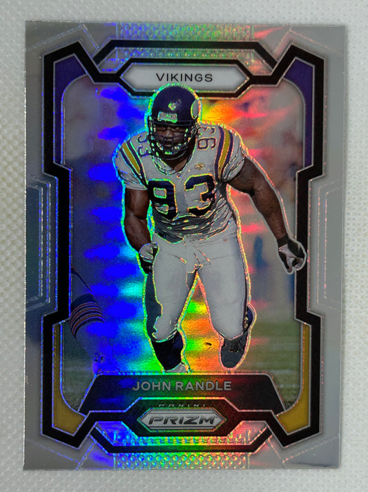 2023 Panini Prizm Silver Prizm #196 John Randle Minnesota Vikings
