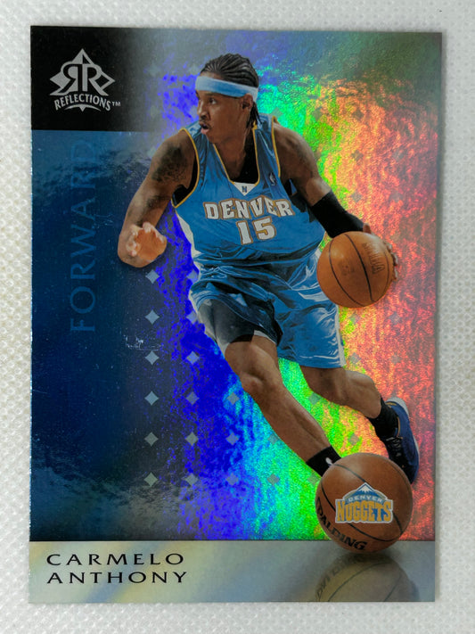 2006-07 Upper Deck Reflections #23 Carmelo Anthony Denver Nuggets