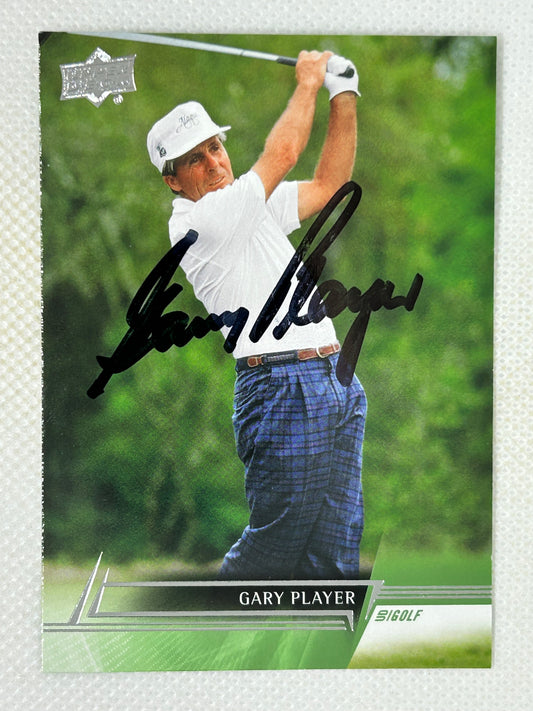 2024 Upper Deck Golf Gary Player #36 Signed Card
