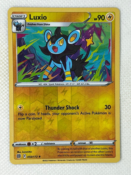 Pokémon TCG Brilliant Stars Reverse Holo Luxio 50/172