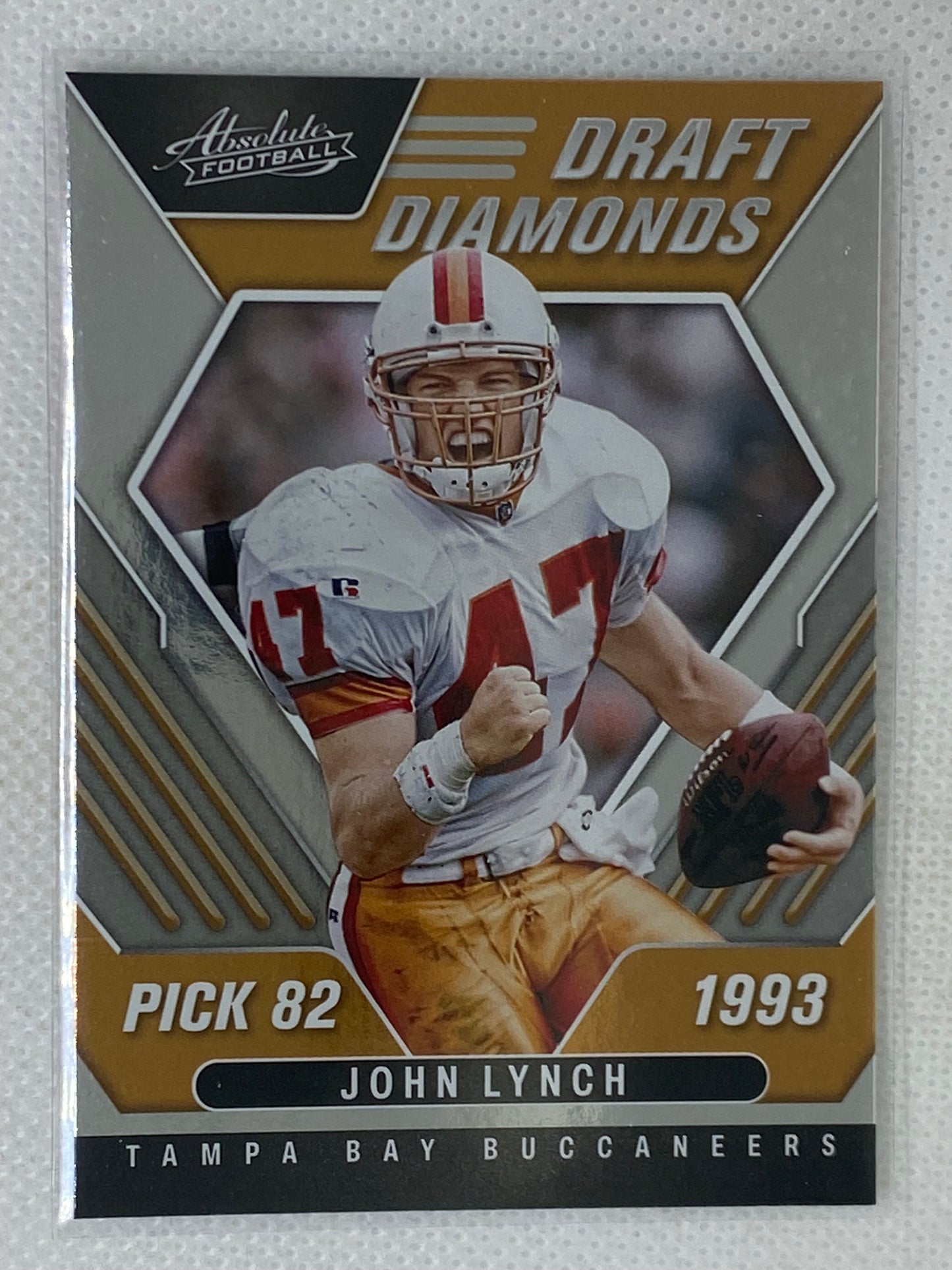 2022 Absolute Draft Diamonds #9 John Lynch Tampa Bay Buccaneers