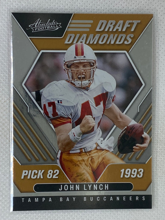2022 Absolute Draft Diamonds #9 John Lynch Tampa Bay Buccaneers