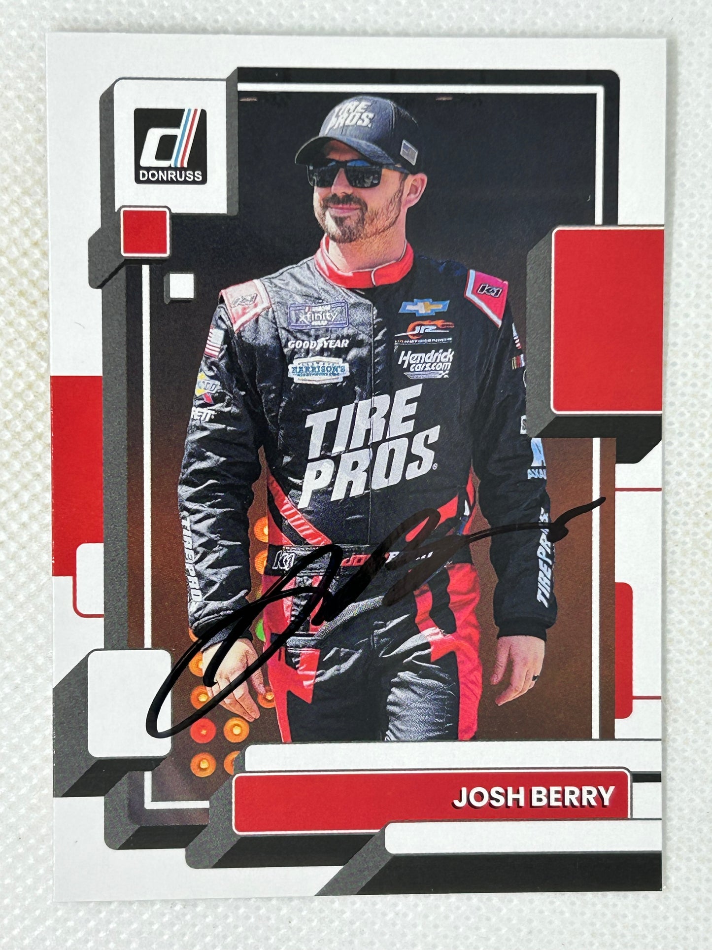 2023 Panini Donruss Josh Berry #73 NASCAR Signed Card