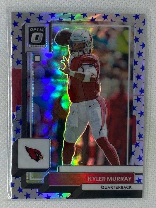 2022 Panini Donruss Optic #1 Kyler Murray Blue Stars Arizona Cardinals
