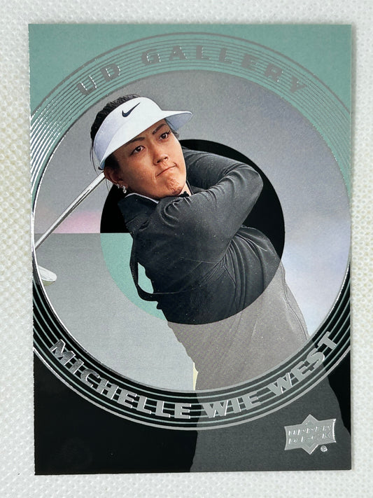 2026 Upper Deck Golf UD Gallery #40 Michelle Wie West