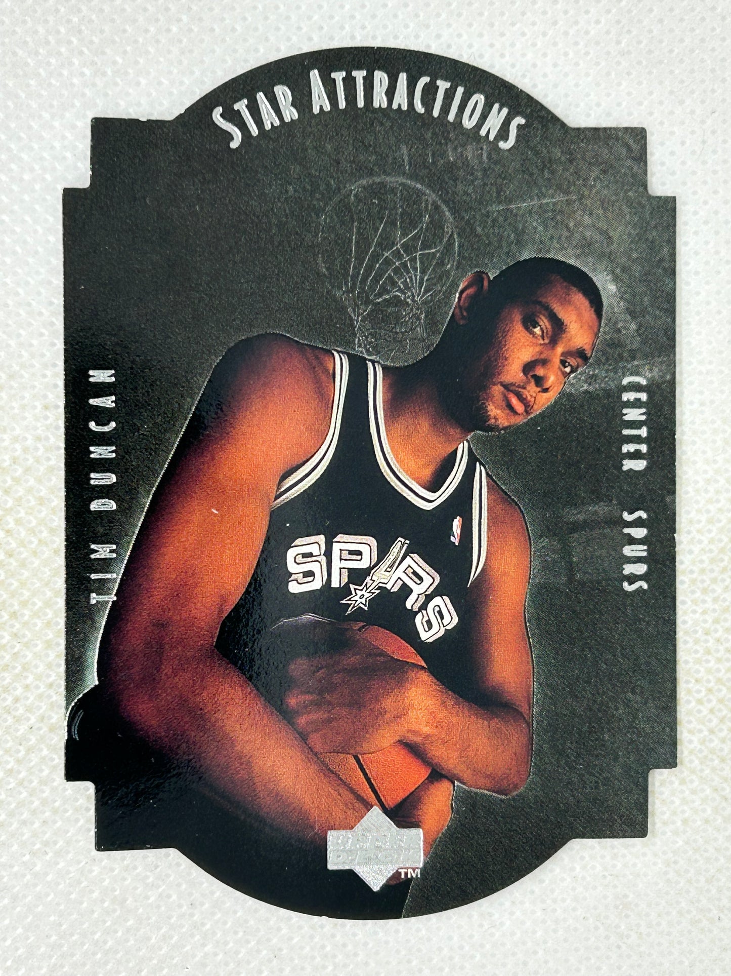 1997-98 Upper Deck Collectors Choice Rookie Star Attractions SA11 Tim Duncan San Antonio Spurs
