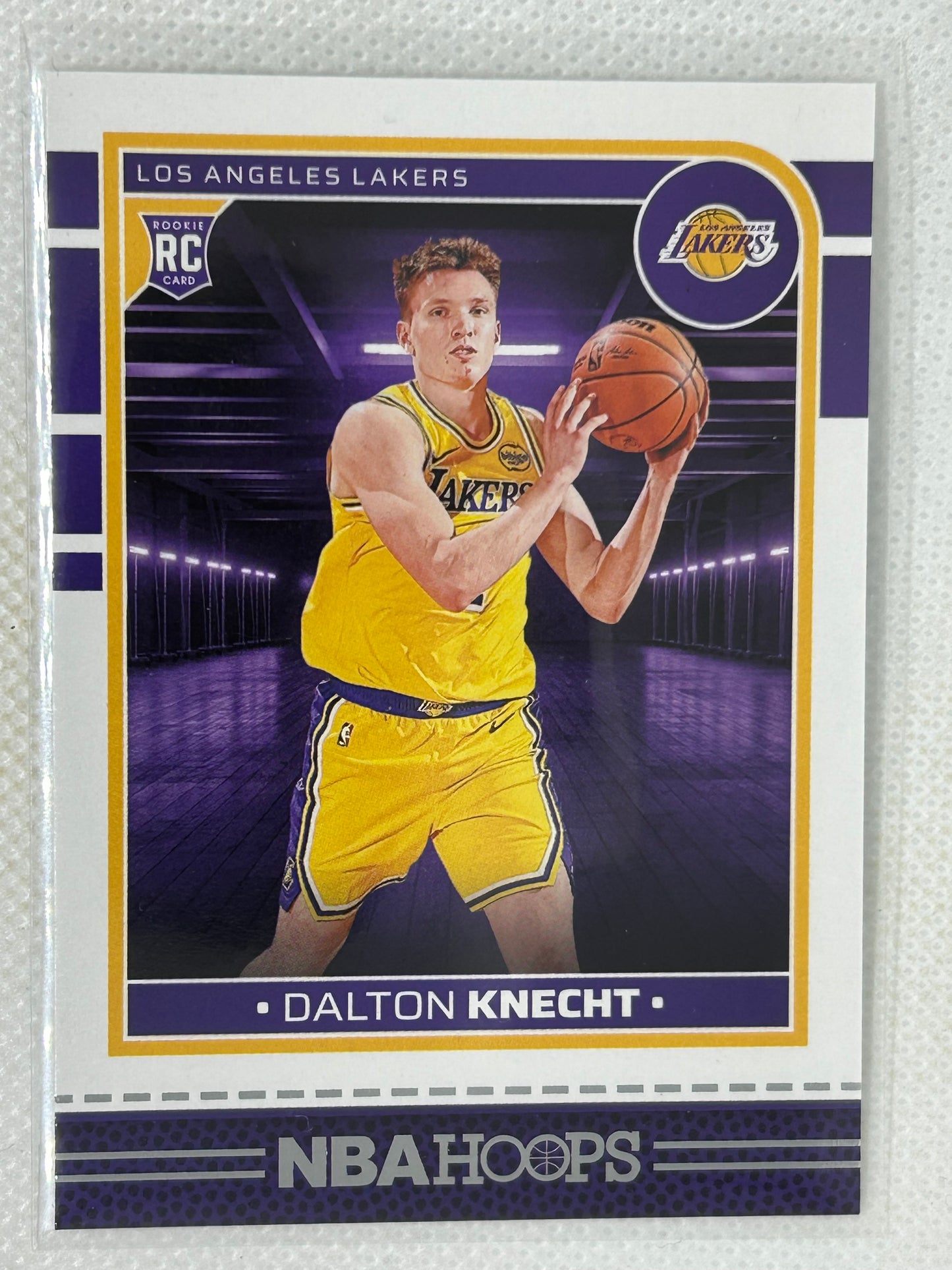 2024-25 Panini NBA Hoops #247 Dalton Knecht Rookie Card Los Angeles Lakers