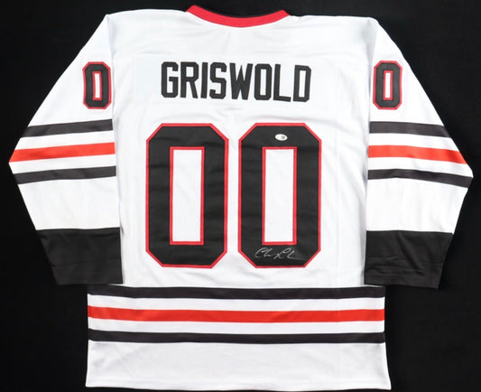 National Lampoon's Christmas Vacation Chevy Chase Signed Jersey JSA Authentic