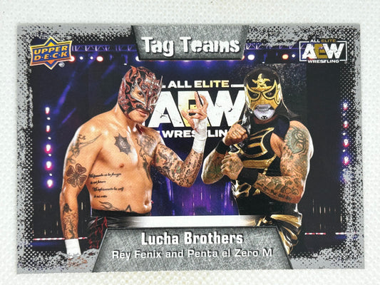 2022 Upper Deck AEW Wrestling Tag Teams #82 Lucha Brothers
