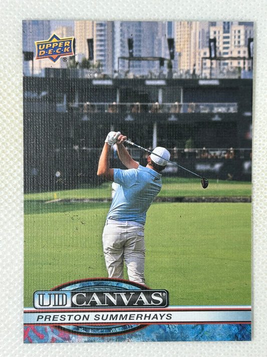 2026 Upper Deck Golf UD Canvas C-20 Preston Summerhays