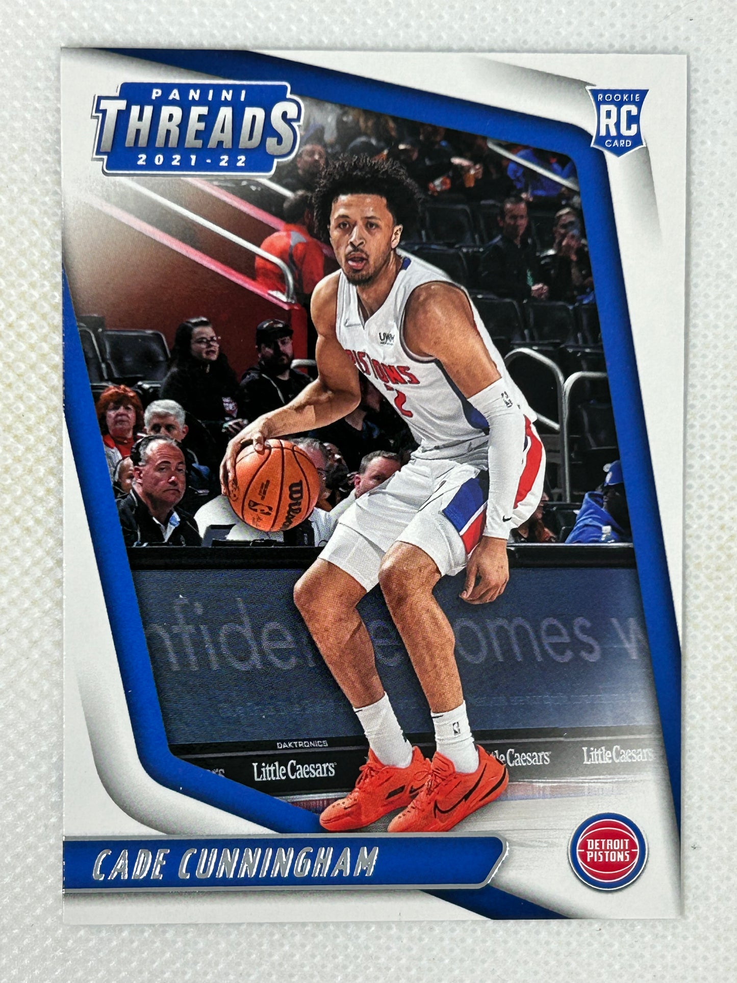 2021-22 Panini Chronicles Threads Rookie Cade Cunningham #79 Detroit Pistons