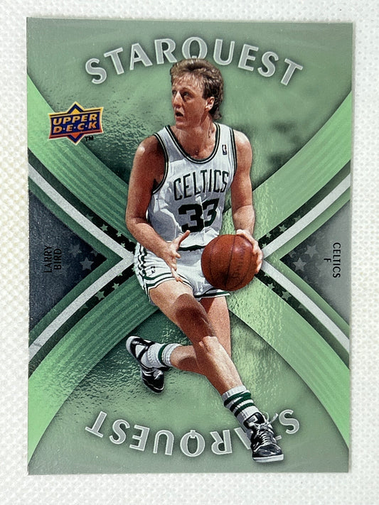 2008-09 Upper Deck StarQuest Common SQ-3 Larry Bird Boston Celtics