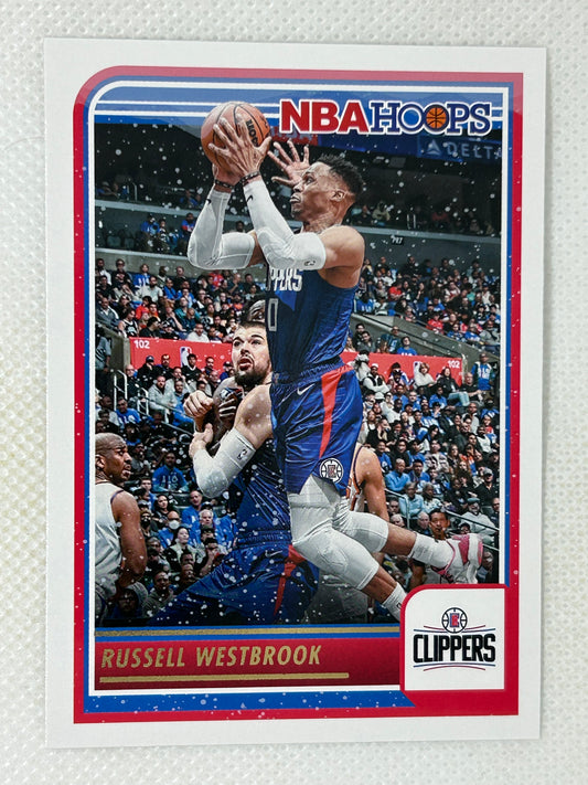 2023-24 Panini Hoops #129 Russell Westbrook Los Angeles Clippers