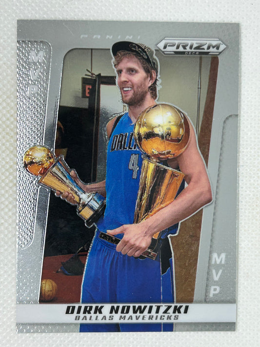 2024-25 Panini Prizm Deca MVP Award Winners Dirk Nowitzki #298 Dallas Mavericks