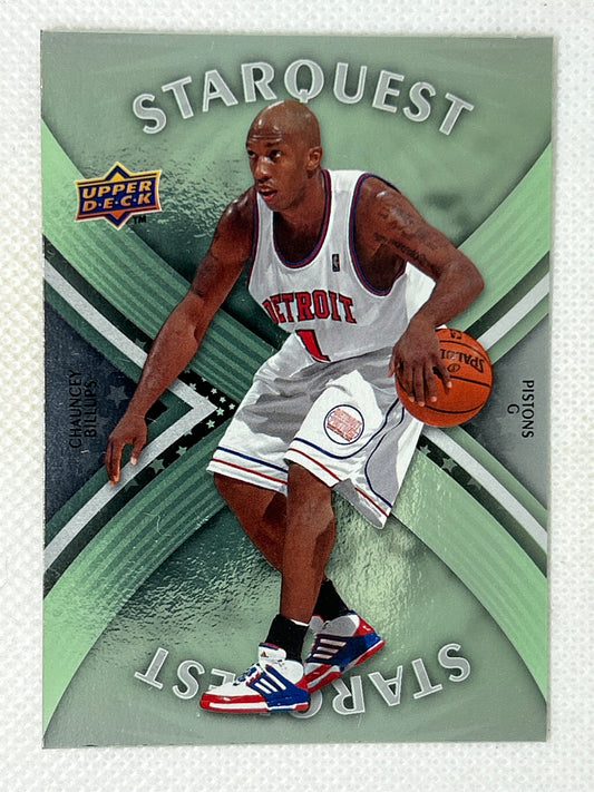 2008-09 Upper Deck StarQuest Common SQ-2 Chauncey Billups Detroit Pistons
